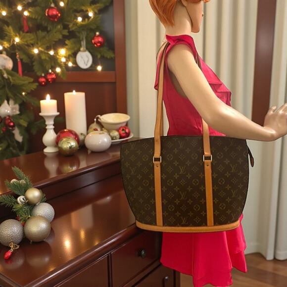 Authentic Louis Vuitton Monogram Babylone Shoulder Tote Bag MSRP $7,000 - Picture 14 of 16